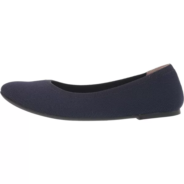 Amazon Essentials Womens Knit Ballet FlatNavy