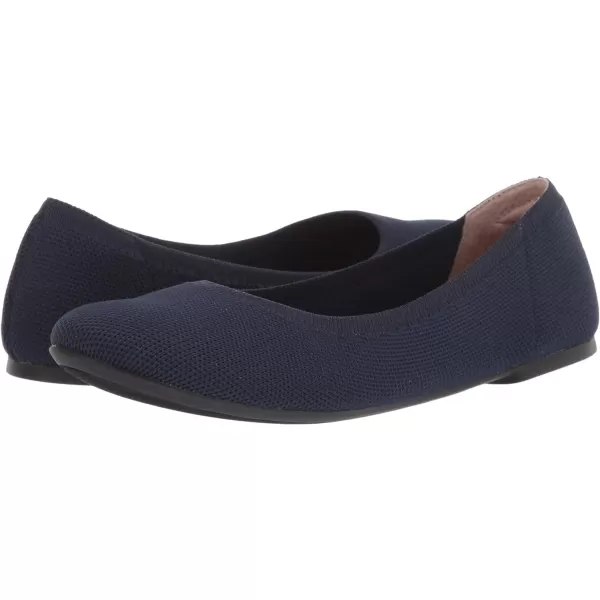 Amazon Essentials Womens Knit Ballet FlatNavy