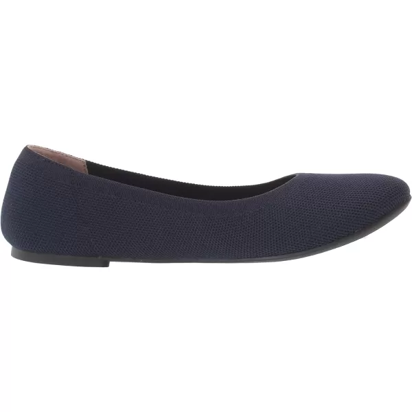 Amazon Essentials Womens Knit Ballet FlatNavy