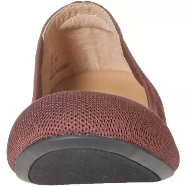 Amazon Essentials Womens Knit Ballet FlatOxblood