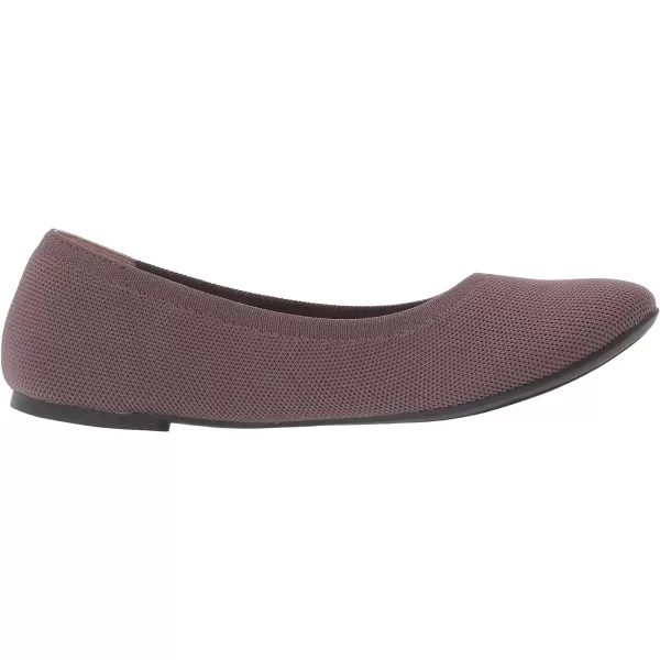 Amazon Essentials Womens Knit Ballet FlatPurple