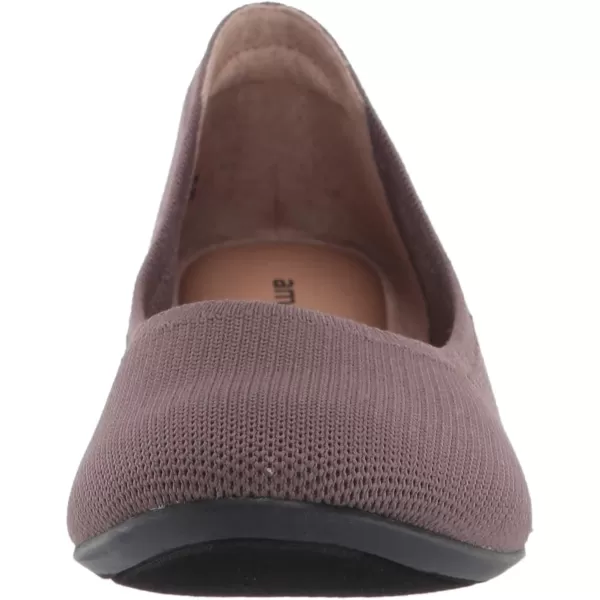 Amazon Essentials Womens Knit Ballet FlatPurple