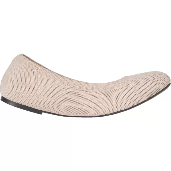 Amazon Essentials Womens Knit Ballet FlatSand