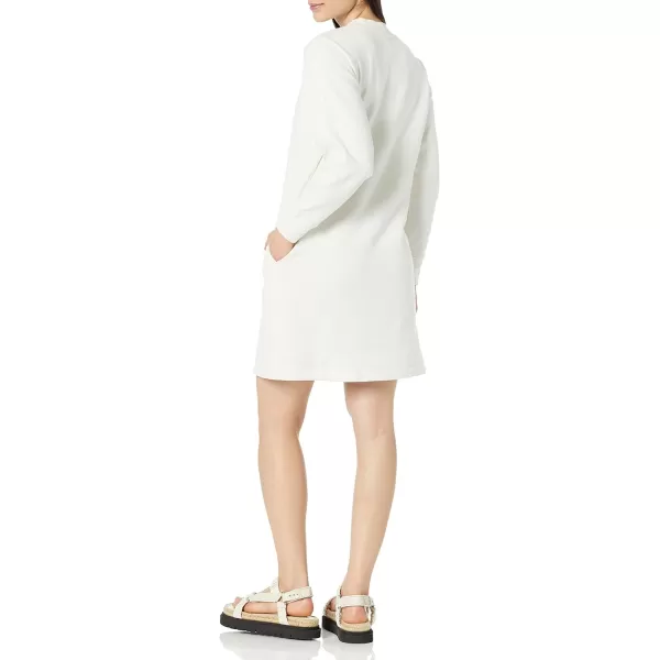 Amazon Essentials Womens Knit Henley Sweatshirt Dress Available in Plus SizeEggshell White