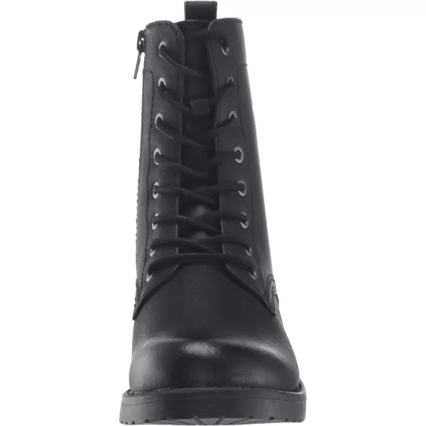 Amazon Essentials Womens LaceUp Combat BootBlack