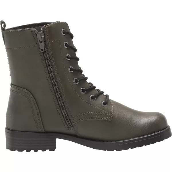 Amazon Essentials Womens LaceUp Combat BootGreen