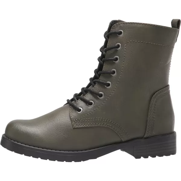 Amazon Essentials Womens LaceUp Combat BootGreen