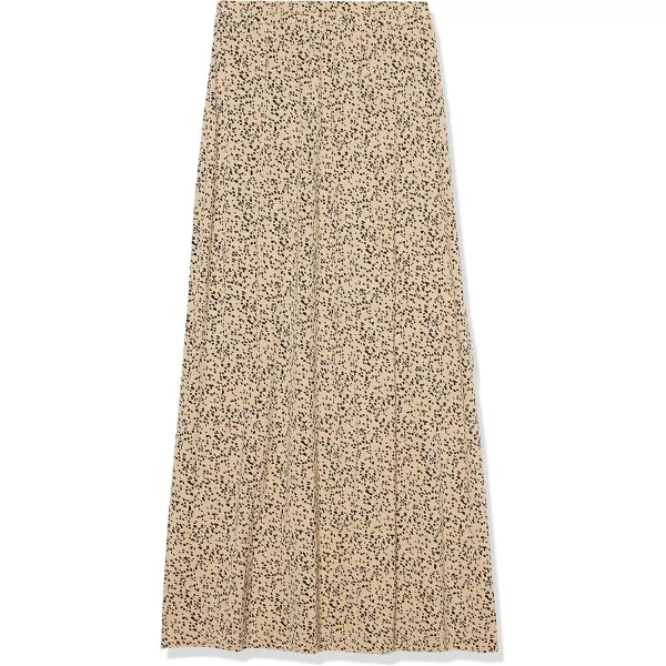 Amazon Essentials Womens Lightweight Knit Maxi SkirtCamel Animal Print