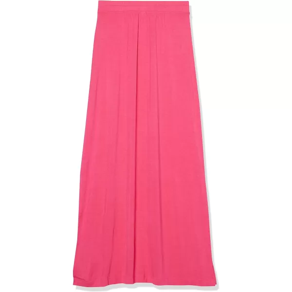 Amazon Essentials Womens Lightweight Knit Maxi SkirtDark Pink