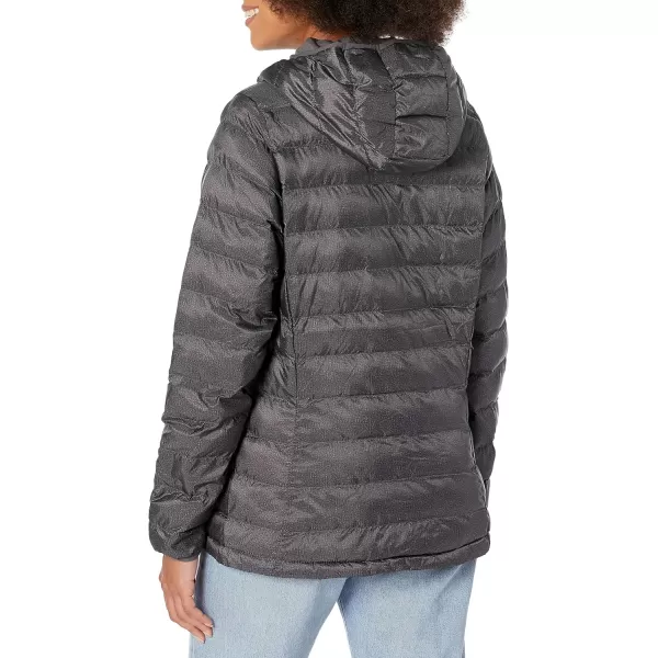 Amazon Essentials Womens Lightweight LongSleeve FullZip WaterResistant Packable Hooded Puffer JacketCharcoal Heather