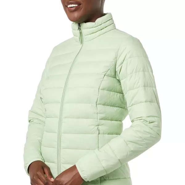 Amazon Essentials Womens Lightweight LongSleeve WaterResistant Puffer Jacket Available in Plus SizeSage Green