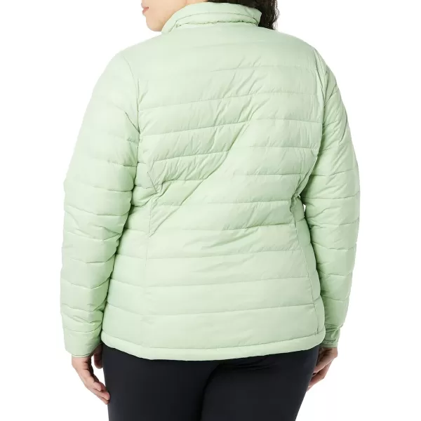 Amazon Essentials Womens Lightweight LongSleeve WaterResistant Puffer Jacket Available in Plus SizeSage Green