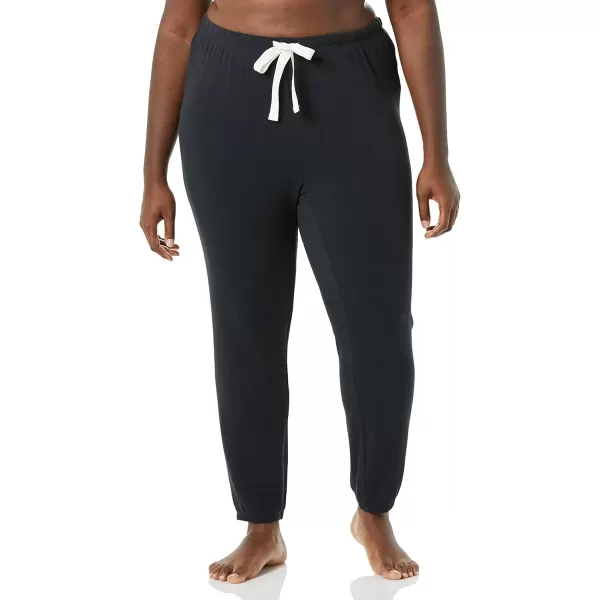 Amazon Essentials Womens Lightweight Lounge Terry Jogger Pajama Pant Available in Plus SizeBlack