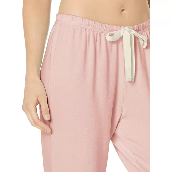 Amazon Essentials Womens Lightweight Lounge Terry Jogger Pajama Pant Available in Plus SizeBlush