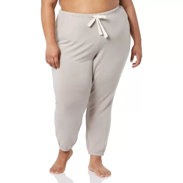 Amazon Essentials Womens Lightweight Lounge Terry Jogger Pajama Pant Available in Plus SizeGrey