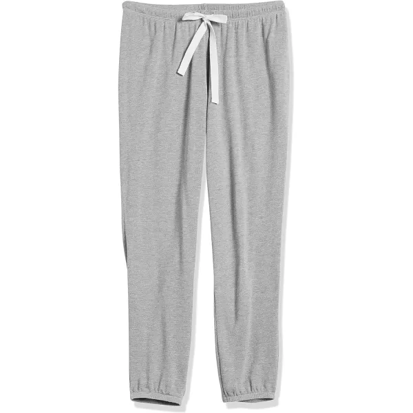 Amazon Essentials Womens Lightweight Lounge Terry Jogger Pajama Pant Available in Plus SizeGrey Heather