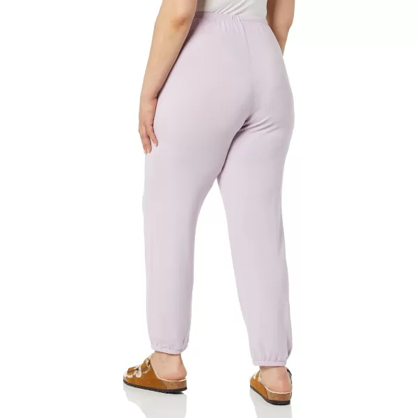 Amazon Essentials Womens Lightweight Lounge Terry Jogger Pajama Pant Available in Plus SizeLavender