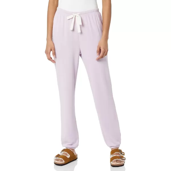 Amazon Essentials Womens Lightweight Lounge Terry Jogger Pajama Pant Available in Plus SizeLavender
