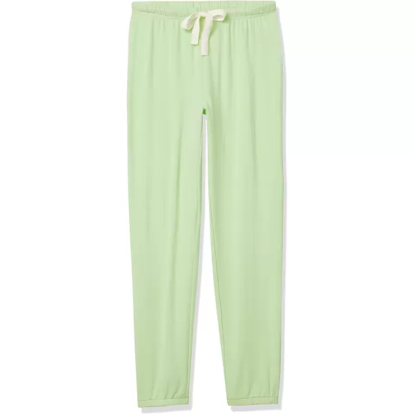 Amazon Essentials Womens Lightweight Lounge Terry Jogger Pajama Pant Available in Plus SizeLight Green