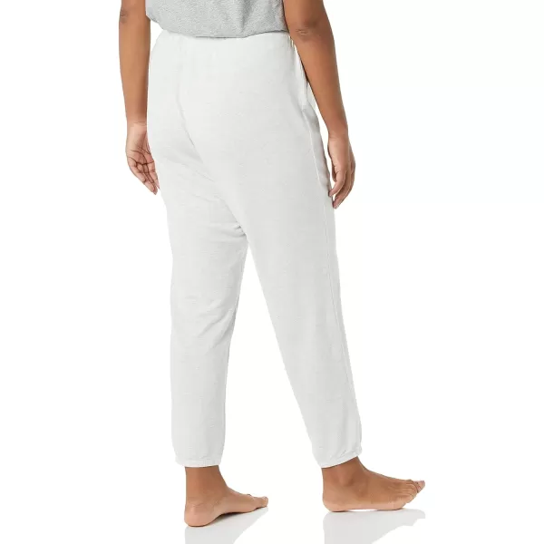 Amazon Essentials Womens Lightweight Lounge Terry Jogger Pajama Pant Available in Plus SizePale Grey