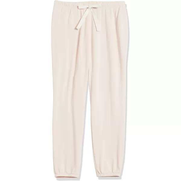 Amazon Essentials Womens Lightweight Lounge Terry Jogger Pajama Pant Available in Plus SizePale Pink