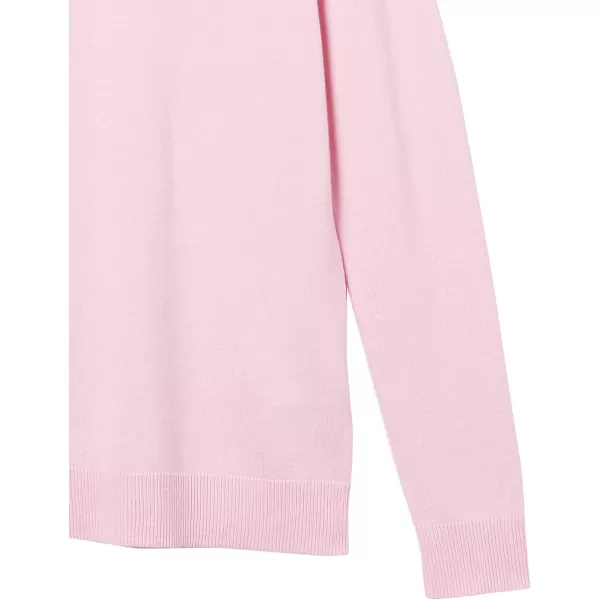 Amazon Essentials Womens Lightweight Mockneck Sweater Available in Plus SizeLight Pink