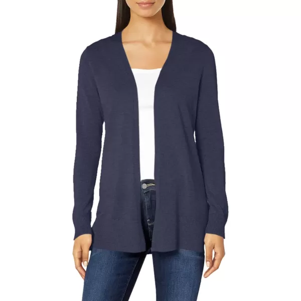 Amazon Essentials Womens Lightweight OpenFront Cardigan Sweater Available in Plus SizeNavy