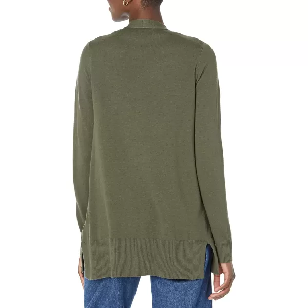 Amazon Essentials Womens Lightweight OpenFront Cardigan Sweater Available in Plus SizeOlive