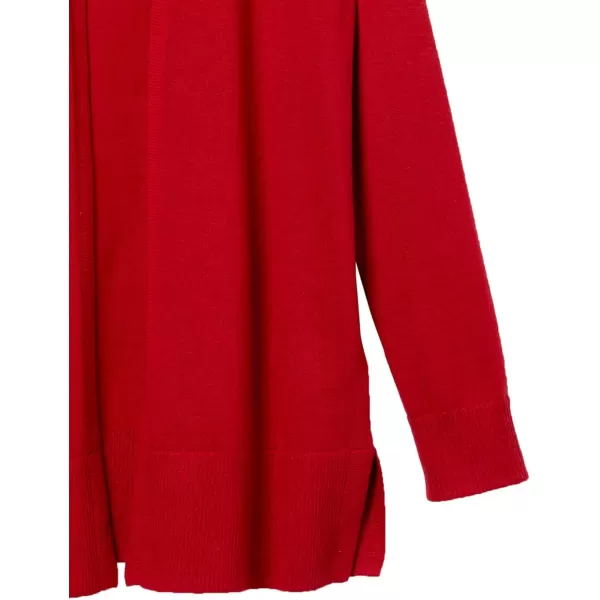 Amazon Essentials Womens Lightweight OpenFront Cardigan Sweater Available in Plus SizeRed