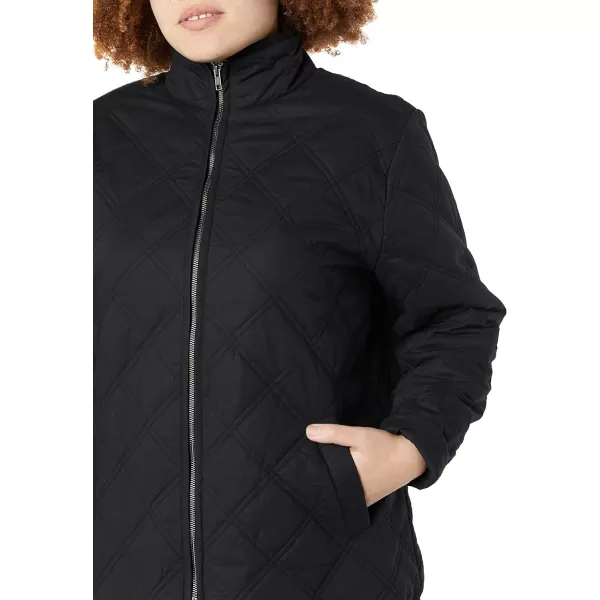 Amazon Essentials Womens Lightweight Padded JacketBlack