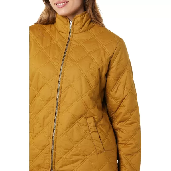 Amazon Essentials Womens Lightweight Padded JacketDark Camel