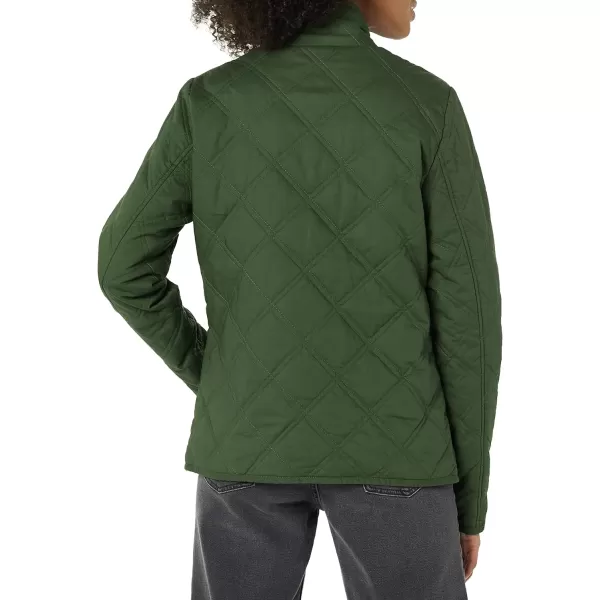 Amazon Essentials Womens Lightweight Padded JacketDark Green