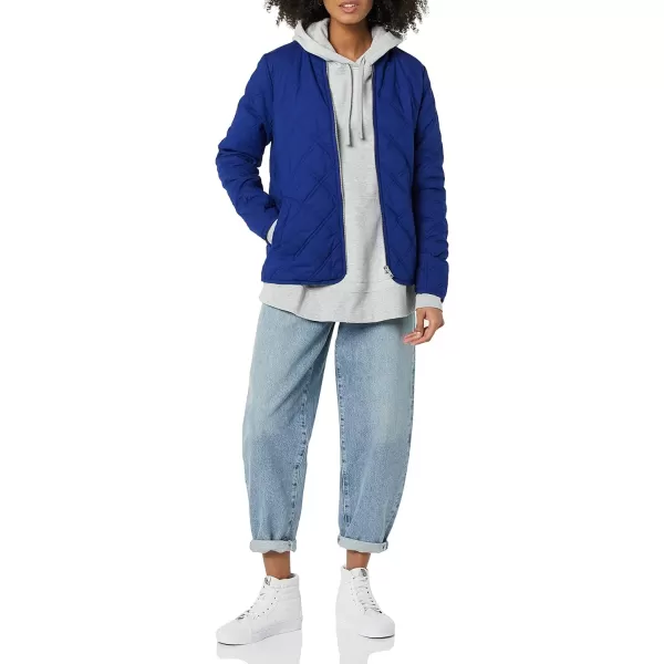 Amazon Essentials Womens Lightweight Padded JacketDeep Blue