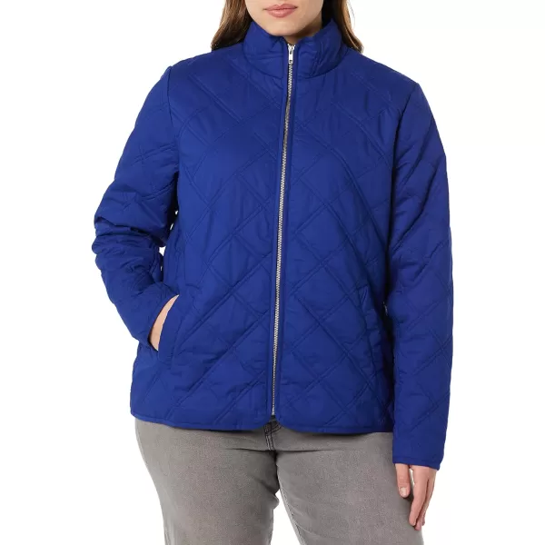 Amazon Essentials Womens Lightweight Padded JacketDeep Blue