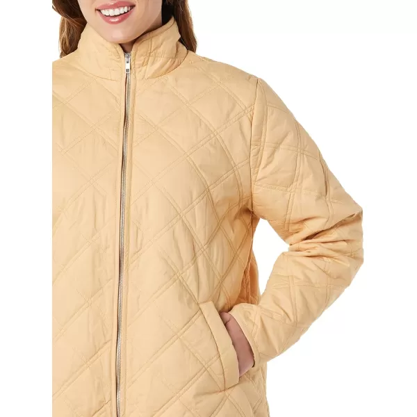 Amazon Essentials Womens Lightweight Padded JacketLight Camel