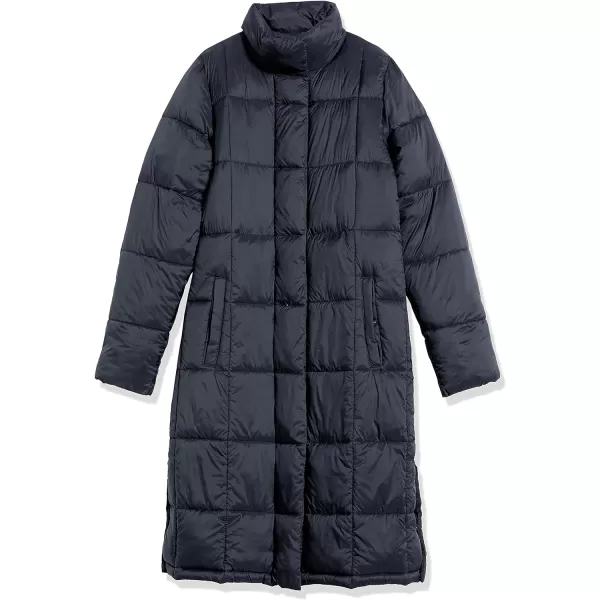 Amazon Essentials Womens Lightweight Quilted Longer Length CoatBlack