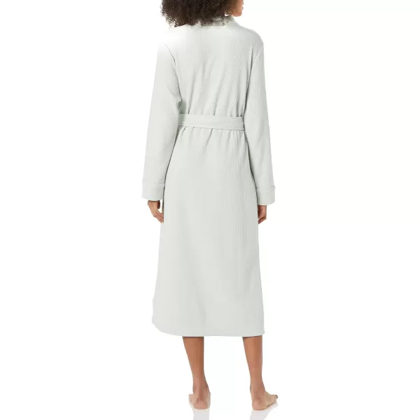 Amazon Essentials Womens Lightweight Waffle FullLength Robe Available in Plus SizeJade Green