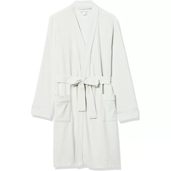 Amazon Essentials Womens Lightweight Waffle MidLength Robe Available in Plus SizeJade Green