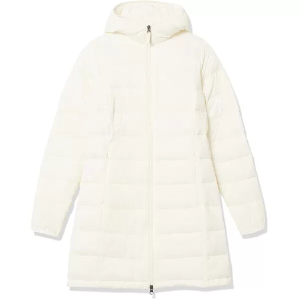 Amazon Essentials Womens Lightweight WaterResistant Hooded Puffer Coat Available in Plus SizeIvory