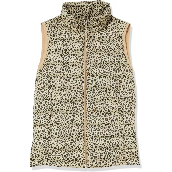 Amazon Essentials Womens Lightweight WaterResistant Packable Puffer Vest1 Animal
