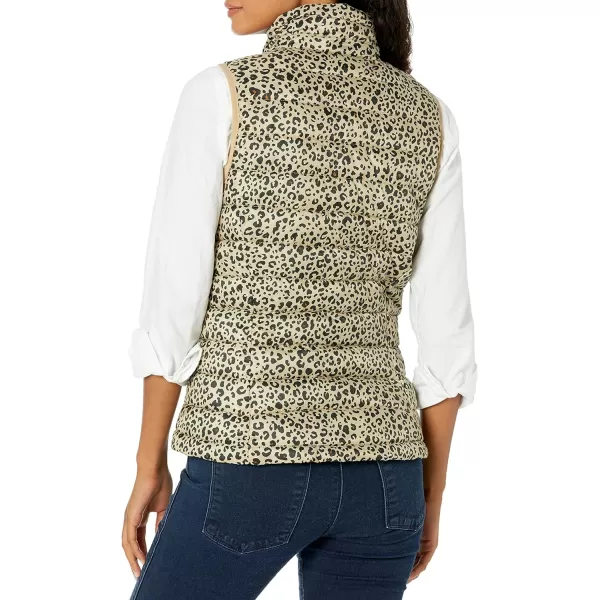 Amazon Essentials Womens Lightweight WaterResistant Packable Puffer Vest1 Animal