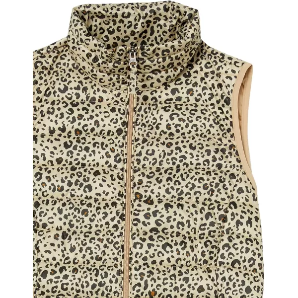 Amazon Essentials Womens Lightweight WaterResistant Packable Puffer Vest1 Animal