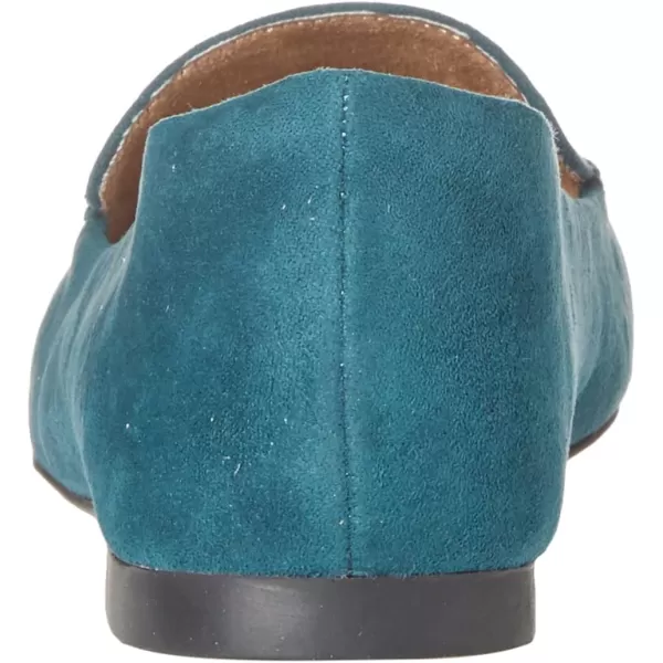 Amazon Essentials Womens Loafer FlatDark Turquoise Microsuede