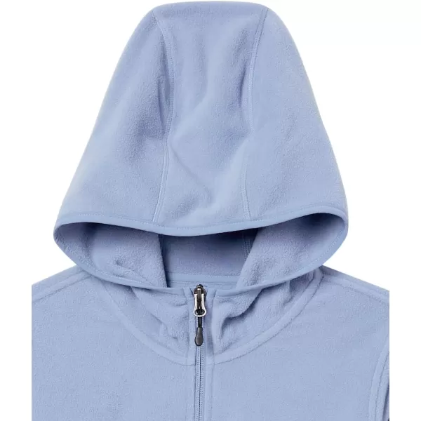 Amazon Essentials Womens LongSleeve Hooded FullZip Polar Fleece JacketBlue