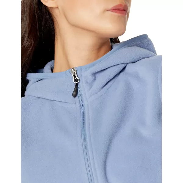 Amazon Essentials Womens LongSleeve Hooded FullZip Polar Fleece JacketBlue