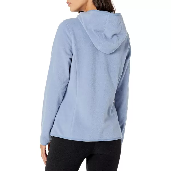 Amazon Essentials Womens LongSleeve Hooded FullZip Polar Fleece JacketBlue