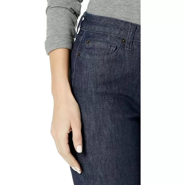 Amazon Essentials Womens MidRise Slim Bootcut JeanRinsed