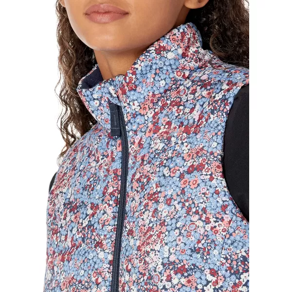 Amazon Essentials Womens MidWeight Puffer VestNavy Floral