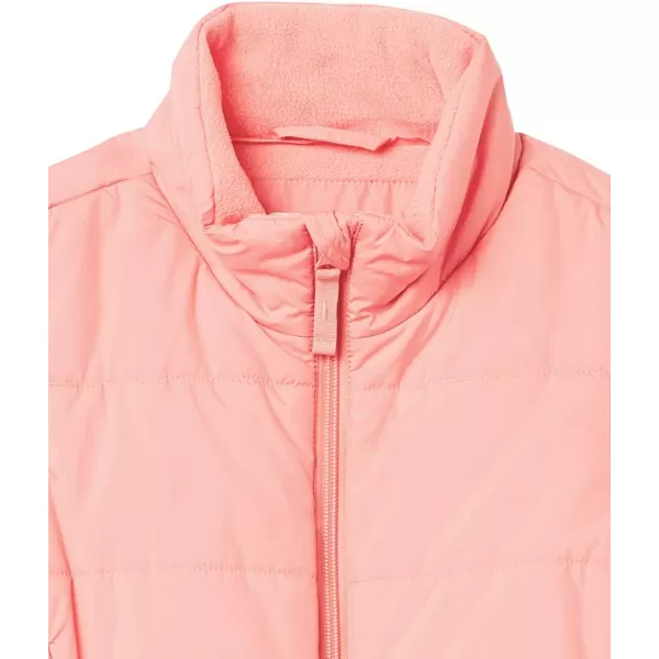 Amazon Essentials Womens MidWeight Puffer VestPink