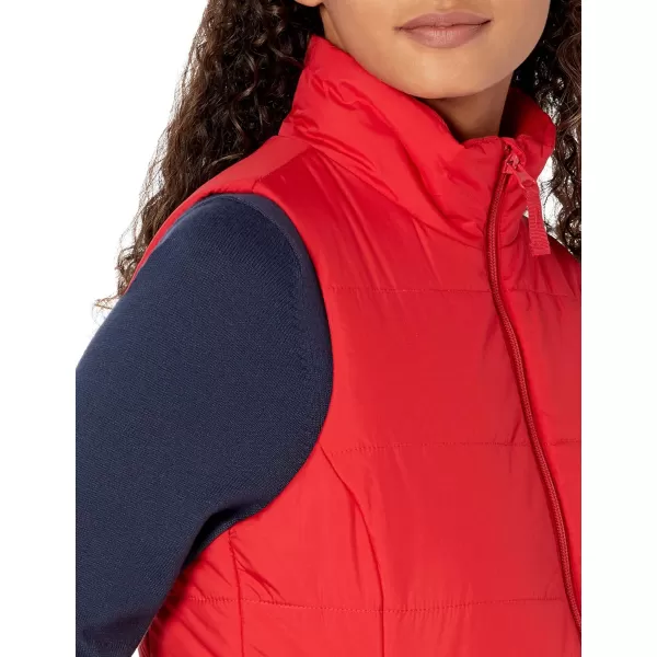 Amazon Essentials Womens MidWeight Puffer VestRed